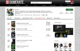 Gamerate screenshot 2