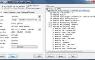 WinSpy++ screenshot 1
