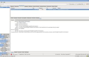 gtk-gnutella screenshot 1