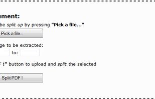 splitpdf.net screenshot 1