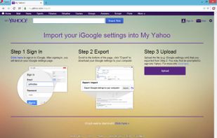 My Yahoo screenshot 1