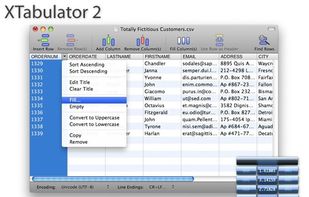 XTabulator screenshot 1