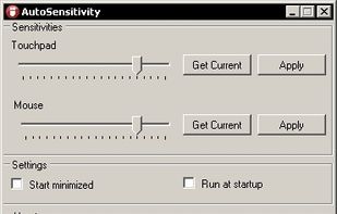 AutoSensitivity screenshot 1