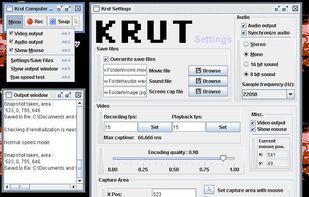 The current user interface (Windows XP)