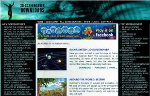 3D Screensaver Downloads screenshot 1