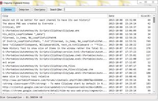 Clipjump clipboard history tool