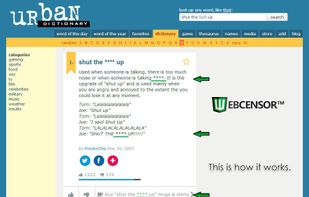 WebCensor screenshot 1