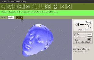 ReplicatorG screenshot 1