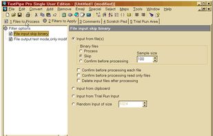 TextPipe screenshot 1