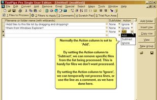 TextPipe screenshot 1