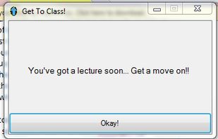MessagePop in action