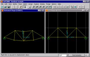 SAP2000 screenshot 1
