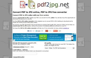 Pdf2Jpg.net screenshot 1