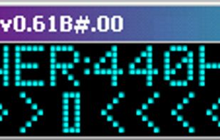 oTuner Free Open Source Guitar Instrument Tuner Main Display