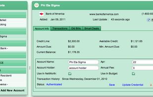 OneBudget.com - Account Aggregation