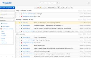 FreshRSS screenshot 1