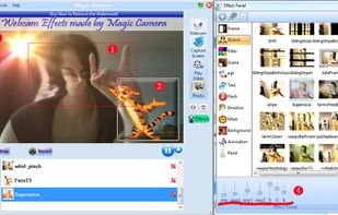 Magic Camera main window