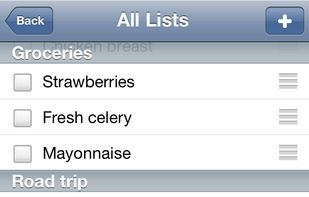 GoTasks screenshot 2