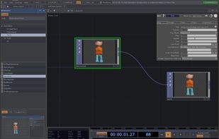 Sample project screen