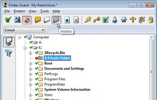 Folder Guard screenshot 1