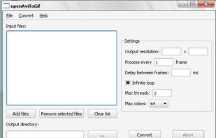 openAviToGif screenshot 1