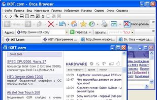Orca Browser screenshot 1