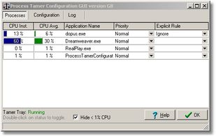 Process Tamer screenshot 1