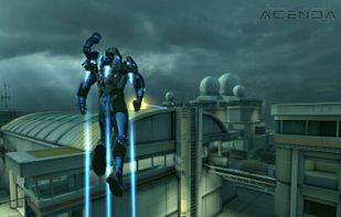 You can use jet-packs to traverse the city.