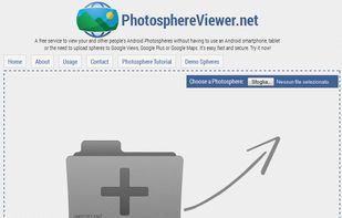 PhotosphereViewer.net screenshot 1