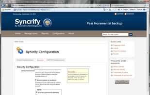 Syncrify screenshot 1