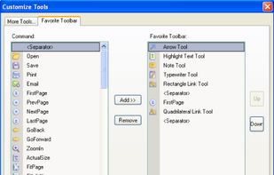 Customize Tools