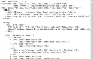 A file open without syntax-highlighting