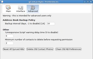 gContactSync screenshot 3