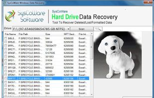 SyscoWare Hard Drive Data Recovery screenshot 1