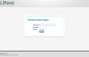 ZPanel screenshot 1