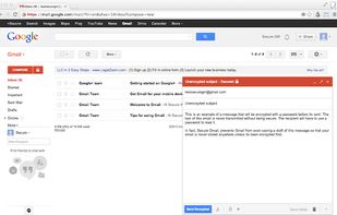 Secure Gmail screenshot 1