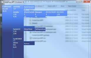 FolderSize.WPF screenshot 1