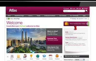 Claromentis screenshot 1