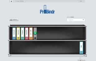 With the ProBindr shelf it's easy to organise and manage your data.