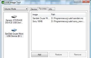 USB Image Tool screenshot 1
