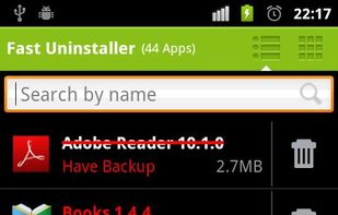 Root Uninstaller screenshot 1