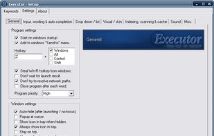 Executor screenshot 2