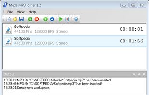 Meda MP3 Joiner screenshot 1