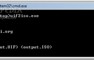 UIF2ISO screenshot 1