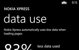 Nokia Xpress on a Windows Phone
