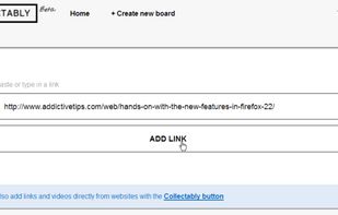 Manually Adding a New Link