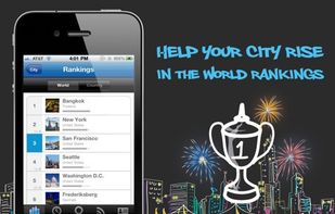 Help your city rise in the world rankings