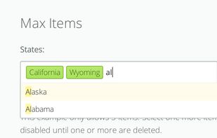 Selectize.js screenshot 1
