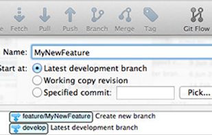 Git-flow and Hg-flow out of the box