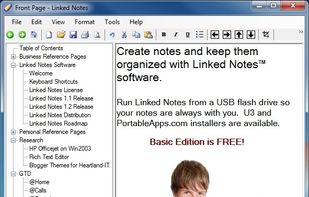Linked Notes screenshot 1